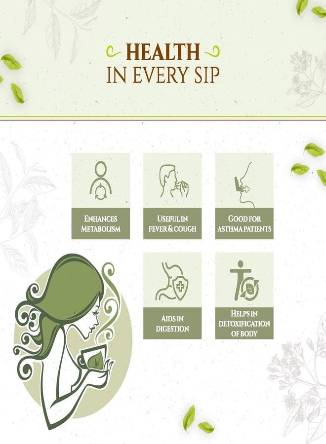 Royal Bee Ayush Kwath Ayurvedic Tea|Enhance Your Immunity|Enhance Metabolism|Useful In fever & Cough|Good for Asthama Patient|Reduce The Risk of Several Disease|(25 TeaBags/Box) - Image 4