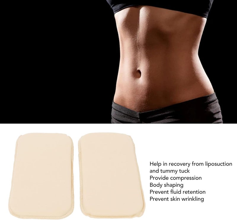 woobles Abdominal Side Boards, Flexible Tummy Tuck Recovery 2pcs Abdominal Compression Side Board for Post Surgery for Belly - Image 4