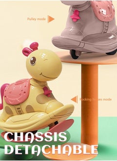 GROIC 2 Pieces Rocking Horse Toys Press and Go Toy Cars Pull Back Vehicles Horse Car for Kids  - Image 5