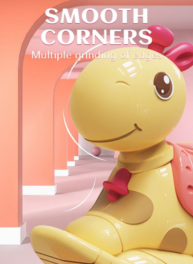 GROIC 2 Pieces Rocking Horse Toys Press and Go Toy Cars Pull Back Vehicles Horse Car for Kids - Image 4