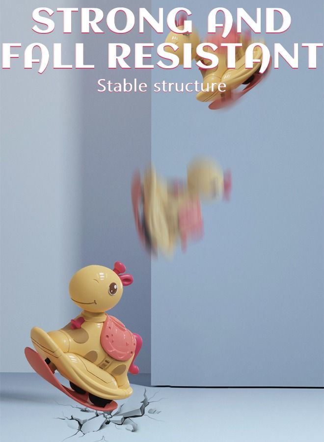 GROIC 2 Pieces Rocking Horse Toys Press and Go Toy Cars Pull Back Vehicles Horse Car for Kids - Image 3