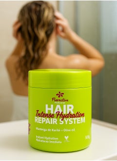 Floractive Floractive Deep Conditioning Hair Mask 500g – Enriched with Vitamins & Nutrients  - Image 2