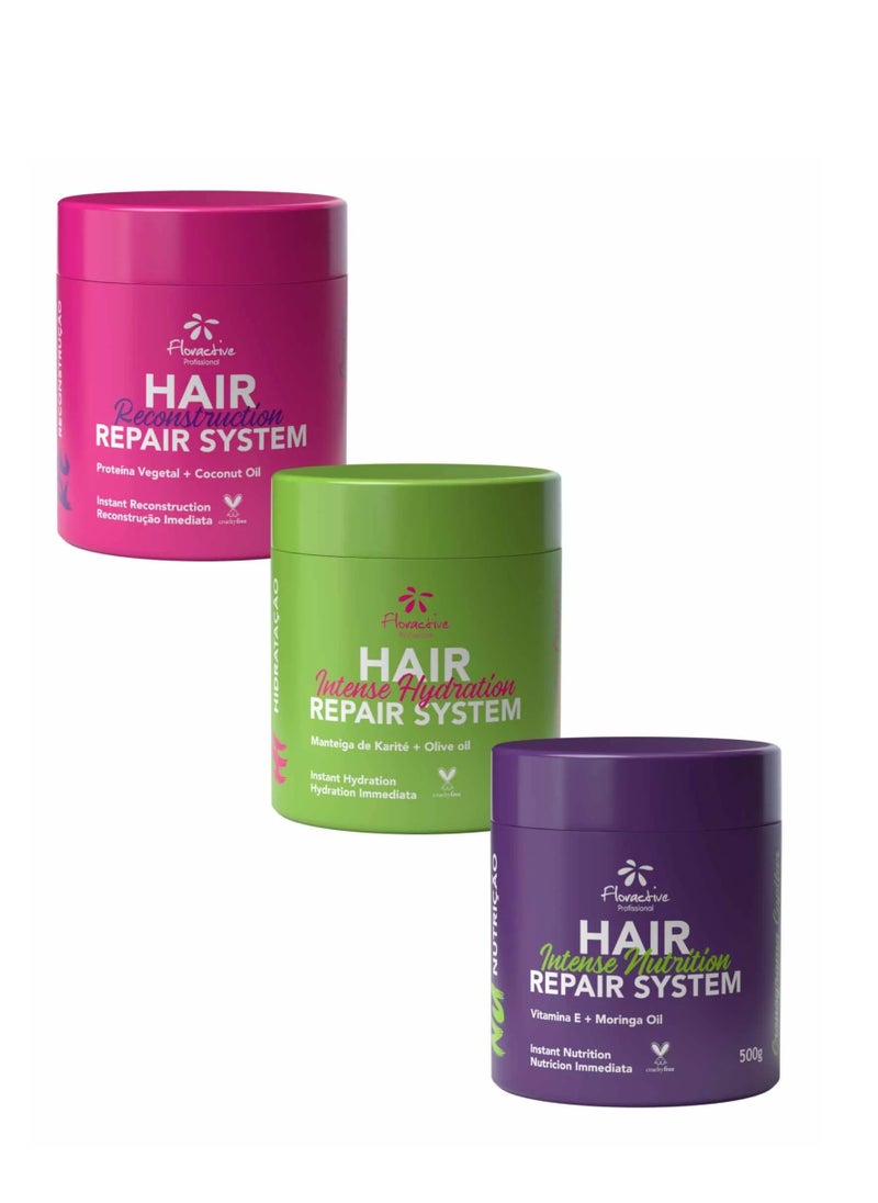 Floractive - Floractive Deep Conditioning Hair Mask 500g – Enriched with Vitamins & Nutrients - Image 1