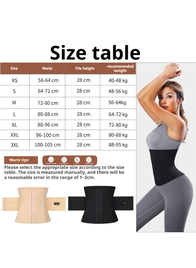 Halamine Adjustable Waist Slimming Corset,Waist Trainer forWomen,Tummy Fat Loss Shaper SaunaBelt - Image 2