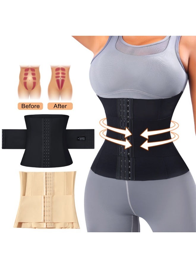 Halamine Adjustable Waist Slimming Corset,Waist Trainer forWomen,Tummy Fat Loss Shaper SaunaBelt - Image 5