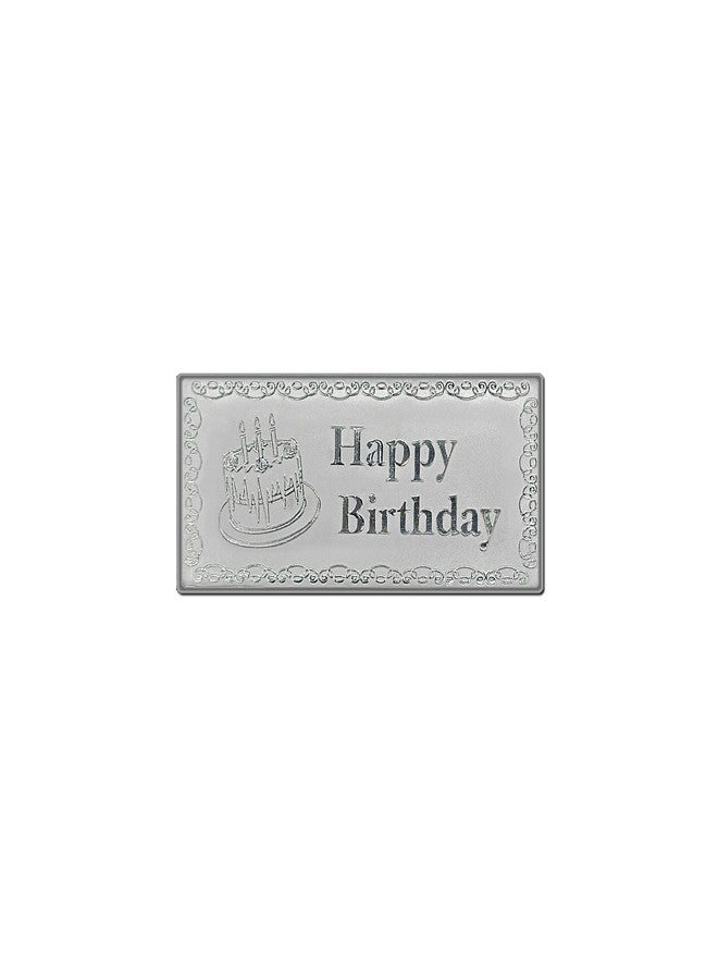 MAA SILVER Pure Silver 10 Grams Happy Birthday BIS Hallmarked Bar Perfect for Gifting (999 Purity)(10 Grams Silver) - Image 3