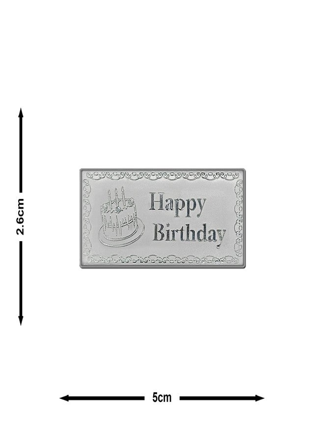 MAA SILVER Pure Silver 10 Grams Happy Birthday BIS Hallmarked Bar Perfect for Gifting (999 Purity)(10 Grams Silver) - Image 5