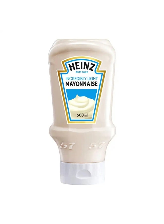 Heinz Incredibly Light Mayonnaise 600ml - Image 2