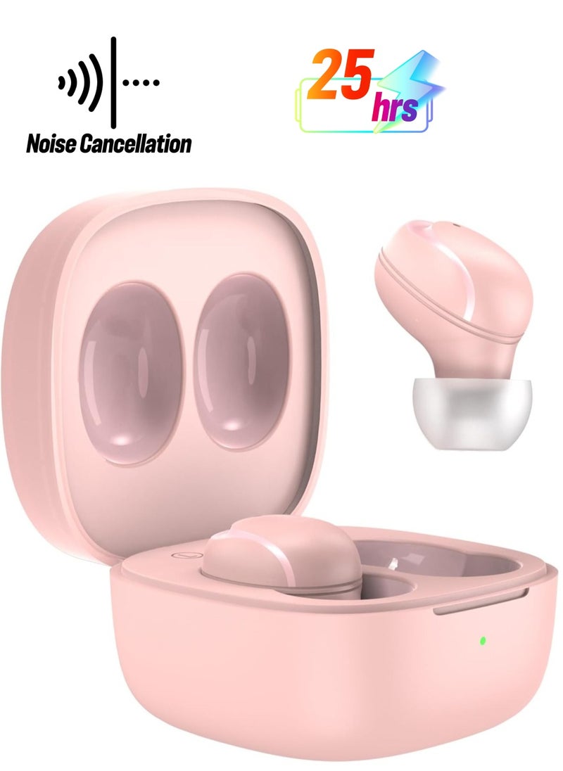 Generic Mini Bluetooth Earbuds, Noise Canceling for Clear Calls 25 hours Play Time  Wireless Earphones Compatible with iPhone/Galaxy/Huawei/Xiaomi/Nokia/OPPO  - Image 1