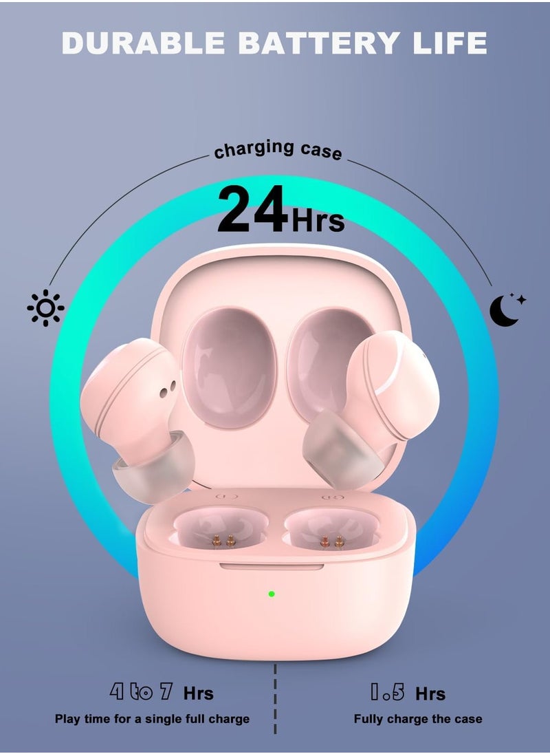 Generic Mini Bluetooth Earbuds, Noise Canceling for Clear Calls 25 hours Play Time  Wireless Earphones Compatible with iPhone/Galaxy/Huawei/Xiaomi/Nokia/OPPO  - Image 5