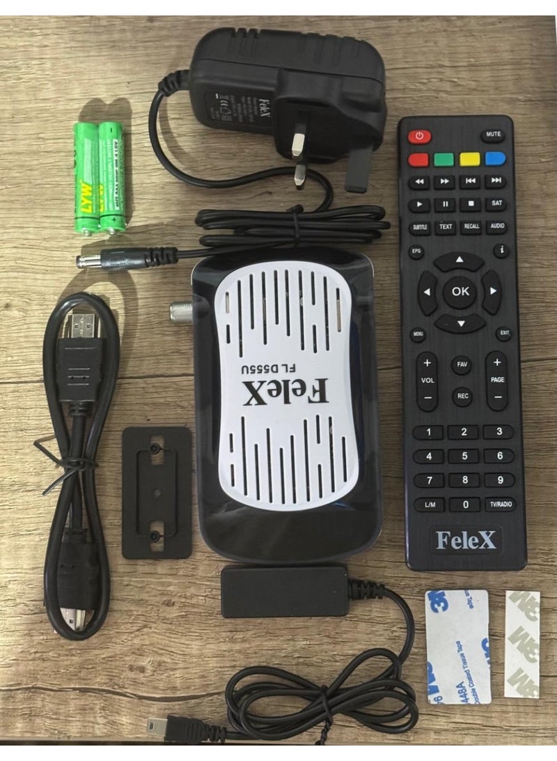 فليكس ريسيفر فيليكس FL D555U – 4K الترا اتش دي، فل اتش دي 1080P - Image 3