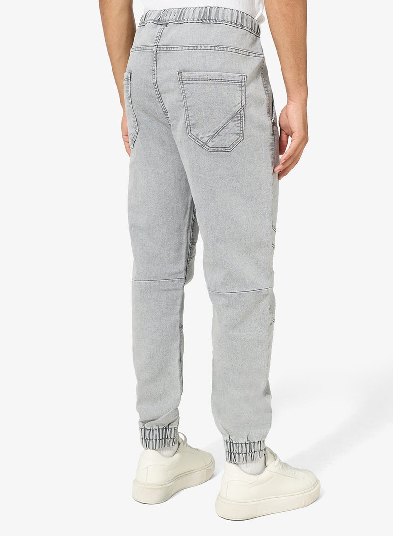 Ripples Men's Knit Denim Jogger - Image 3