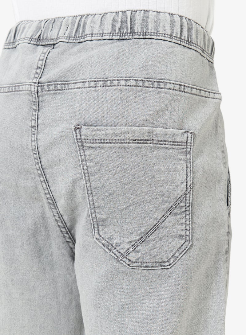 Ripples Men's Knit Denim Jogger - Image 5