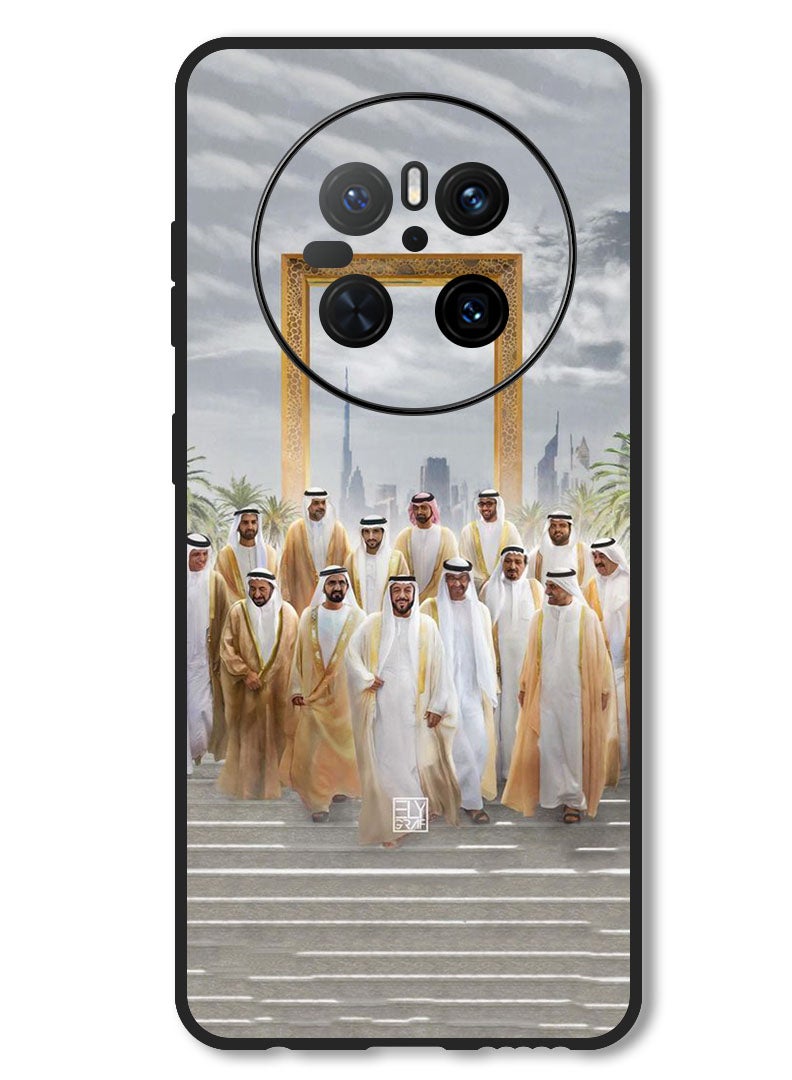 Theodor Case Compatible with Huawei Mate 70 Protection Shockproof Bumper Cover Dubai Rulers - Image 1