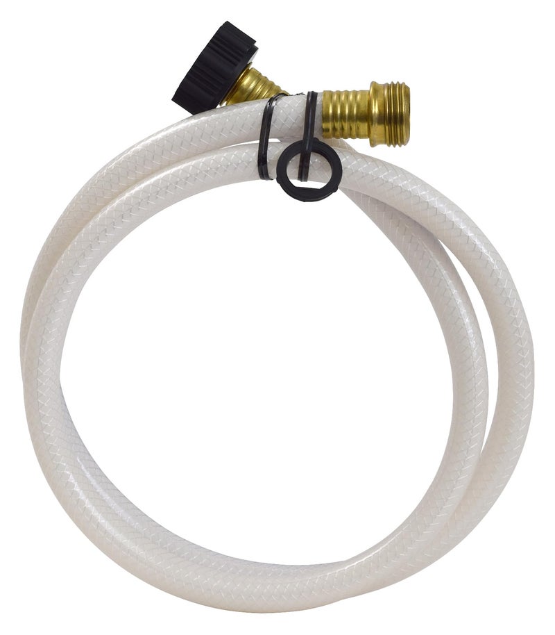 Valterra AquaFresh High Pressure Drinking Water Hose Water Hose Hookup for RV 12 x 4 White