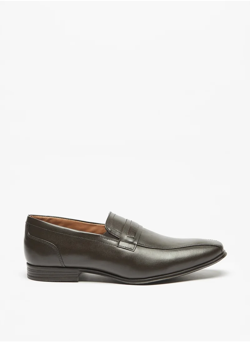 LBL by Shoexpress Mens Solid Slip-On Loafers