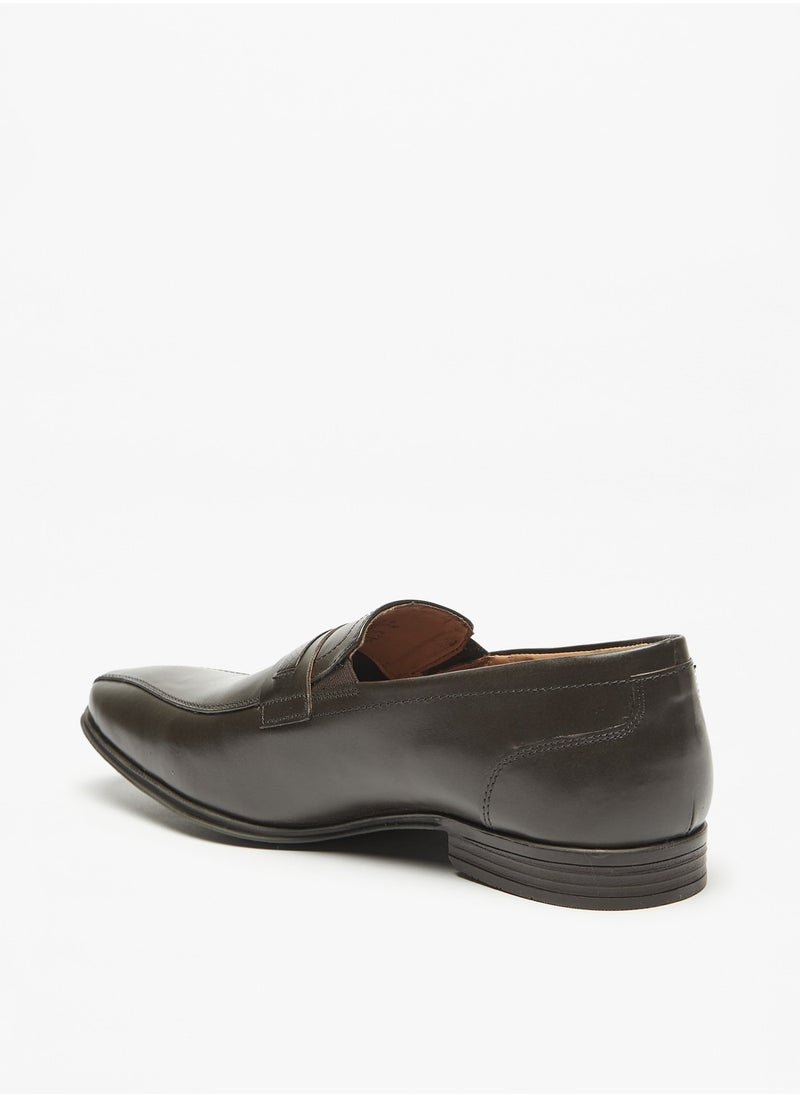 LBL by Shoexpress Mens Solid Slip-On Loafers  - Image 2