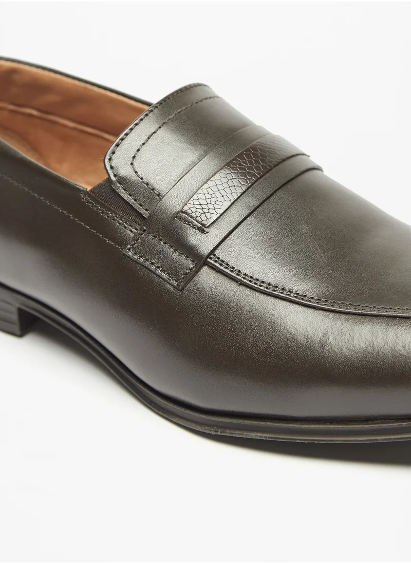 ال بي ال من شو اكسبرس Mens Solid Slip-On Loafers