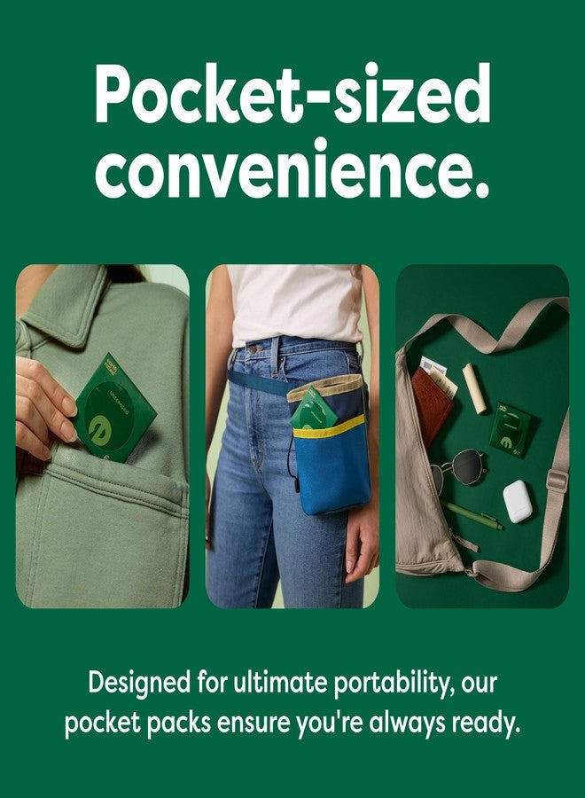 إيرث ريتد أكياس فضلات الأطفال المحمولة من إيرث ريتد، بحجم مناسب للسفر، مضمونة ضد التسرب وسميكة للغاية، 36 كيس (6 عبوات من 6 أكياس) - Image 2