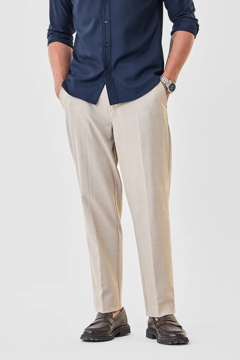 SNITCH Regular Fit Stretch Trousers