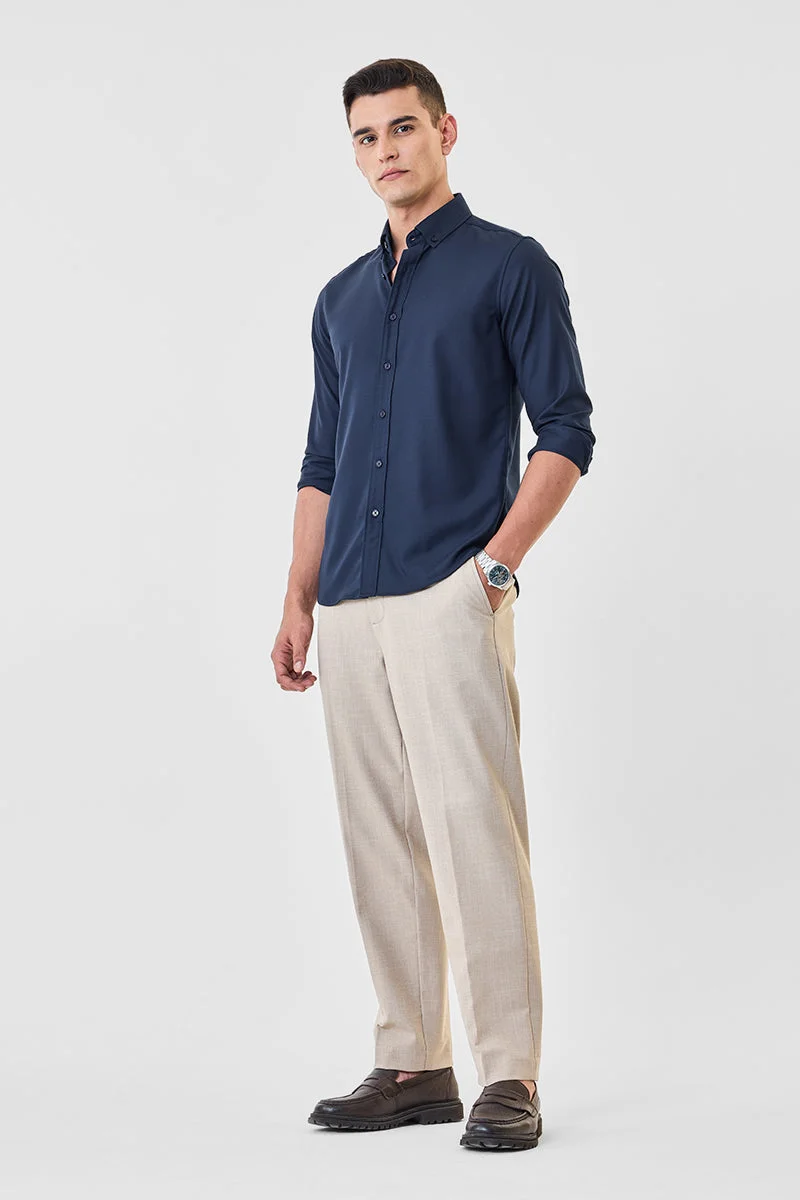 SNITCH Regular Fit Stretch Trousers