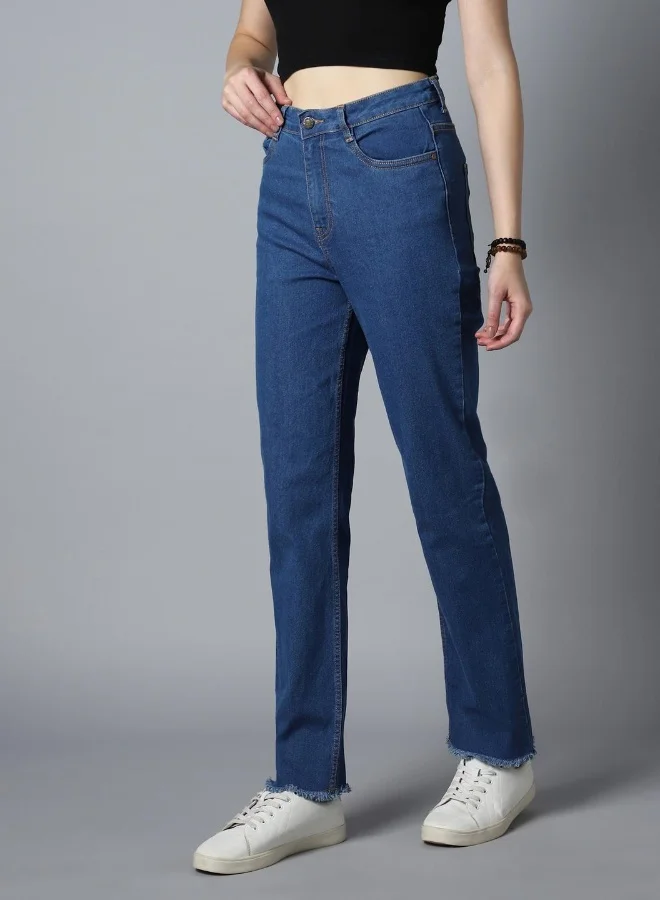 HIGH STAR Women Indigo Jeans