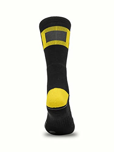 Raida Men Nylon Coolmax Performance Socks | Odour Free & Cushioned Base | Coolmax Fabric | Pack 2 Pa - Image 3
