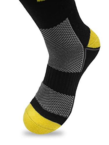 Raida Men Nylon Coolmax Performance Socks | Odour Free & Cushioned Base | Coolmax Fabric | Pack 2 Pa - Image 2