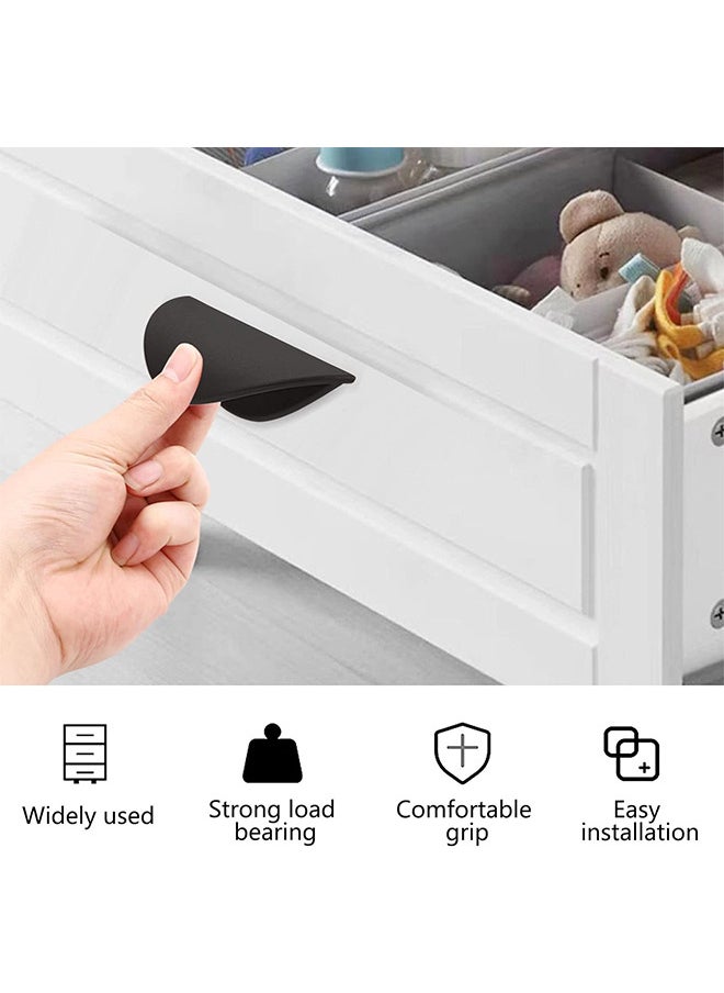 Depend 4PCS Self Adhesive Handles, Balcony Door Handles, Cabinet Drawer Handles, Self Adhesive Plastic Handles For Cabinets, Windows, Sliding Doors, Easy To Open Handles  - Image 5