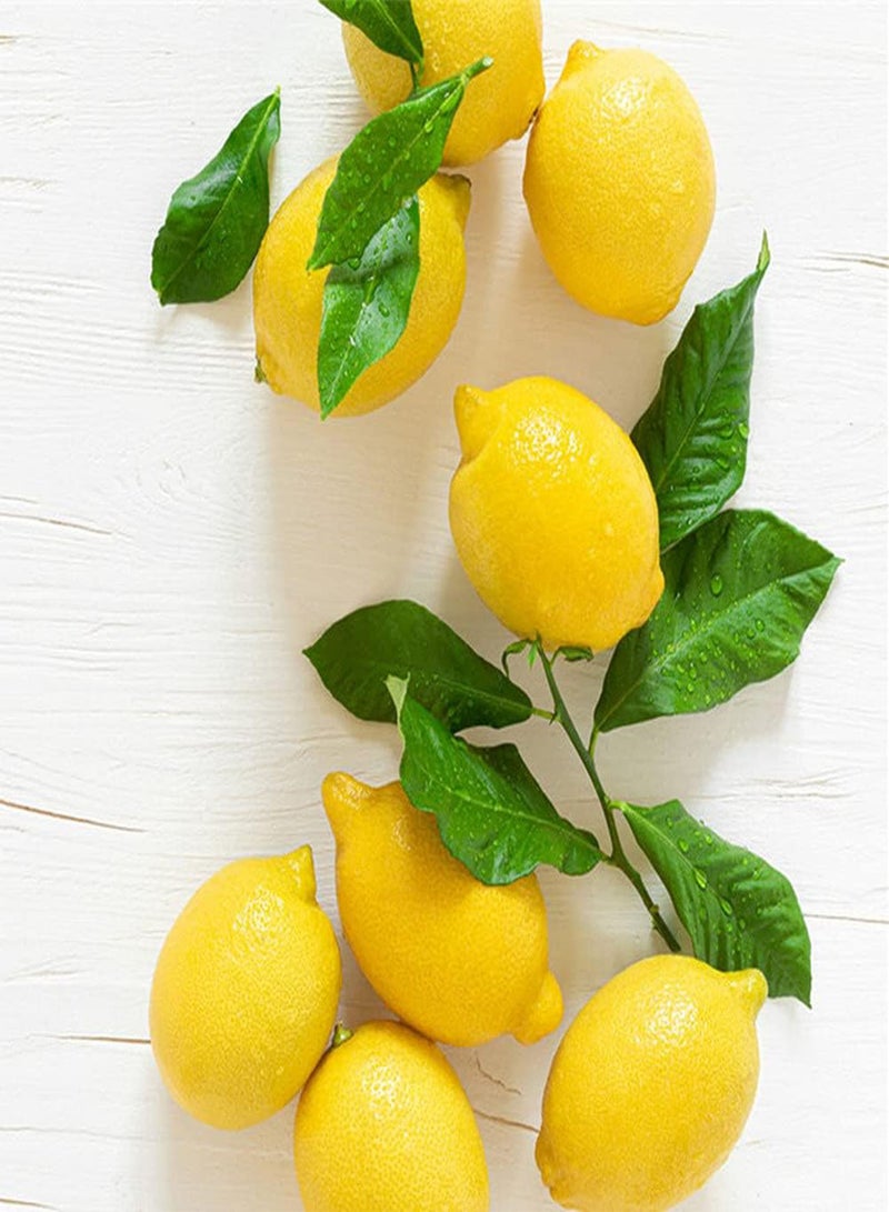 جي جوت 100 قطعة من بذور الليمون، بذور فاكهة موروثة معمرة، مناسبة للزراعة في الحدائق الخارجية، لونها أصفر فاتح، مناسبة للحدائق المزخرفة - Image 1