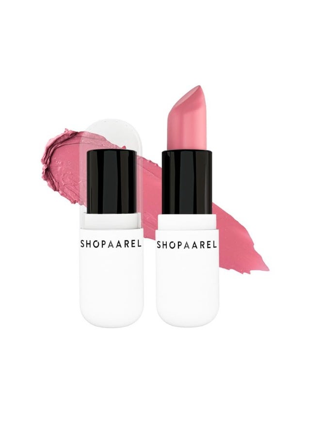 شوبارل أحمر الشفاه "فيلفيت فيوجن مات" (Velvet Fusion Matte) من Shopaarel – ترطيب يدوم طويلاً ولمسة نهائية مخملية ناعمة – درجة Godness08 - Image 1