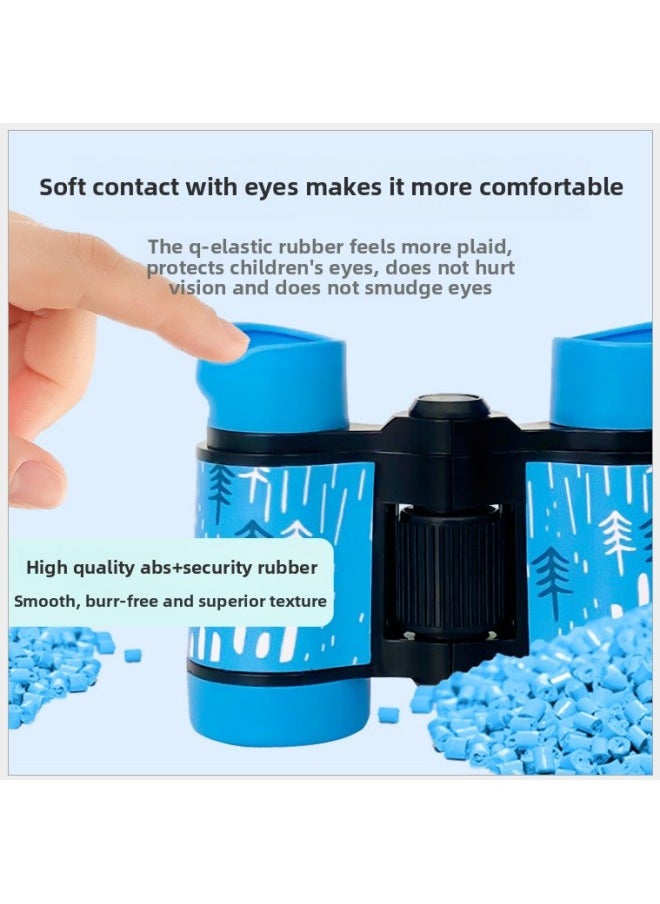 Telescope Children Boys Girls Toys Adjustable HD Binocular Primary School Students Nostalgic Toys Wholesale-Color:Camouflage Blue  - Image 5