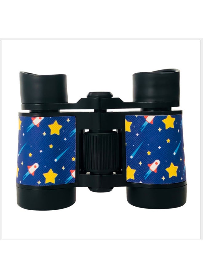 Telescope Children Boys Girls Toys Adjustable HD Binocular Primary School Students Nostalgic Toys Wholesale-Color:Camouflage Blue  - Image 1