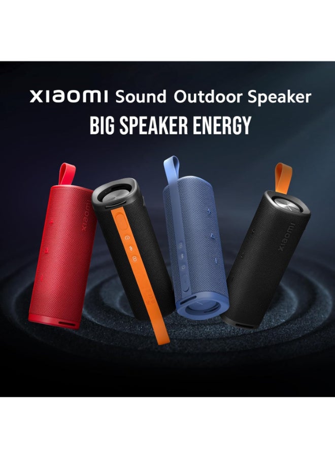 Xiaomi Renewed - Sound Outdoor Speaker (Red) - 30W Hi-Quality Speaker with Mic, 12hrs Playback, IP67 Waterproof, Wireless Stereo Pairing speaker red - Image 5