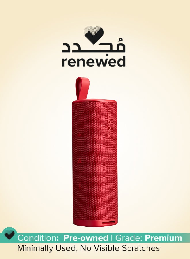 Xiaomi Renewed - Sound Outdoor Speaker (Red) - 30W Hi-Quality Speaker with Mic, 12hrs Playback, IP67 Waterproof, Wireless Stereo Pairing speaker red - Image 1