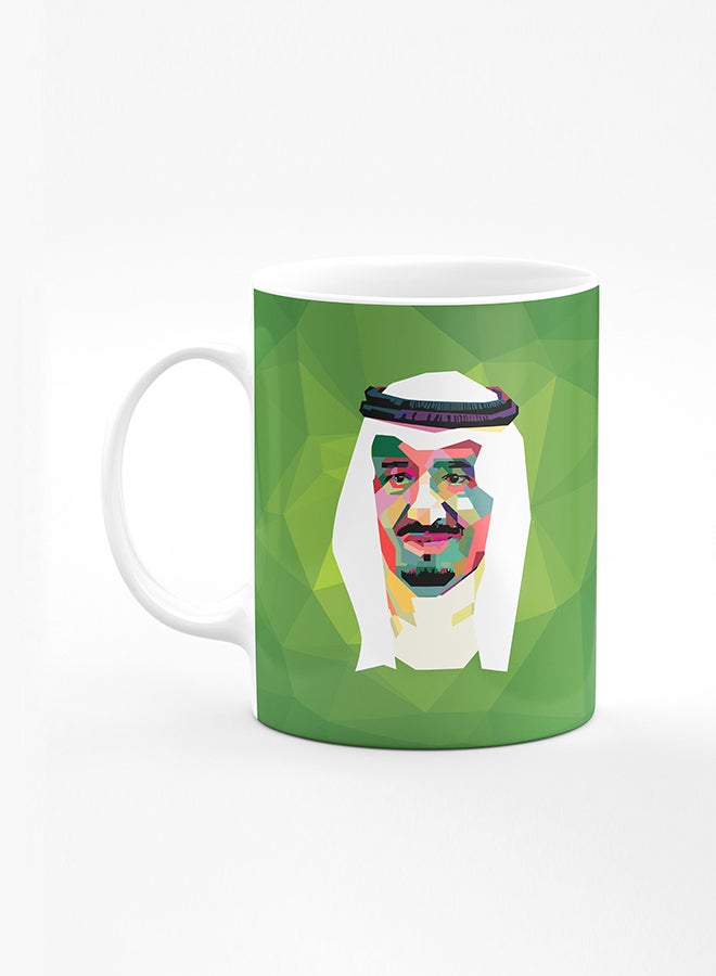 Stylizedd Designer Printed Coffee Mug with Heavy Duty Handle 11oz Ceramic Personalised Gift Mugs Cup [Microwave Safe & Dishwasher Proof] - Malek Salman Modern - Image 1