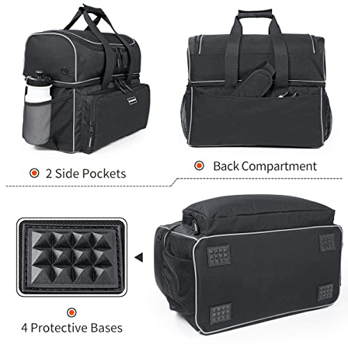 Mangrove 2 Ball Bowling Bag - Double Bowling Ball Bag with Dual Padded Holder & Mutiple Pockets - Fits Shoes Up to Mens Size 16 and Accessories - Image 3