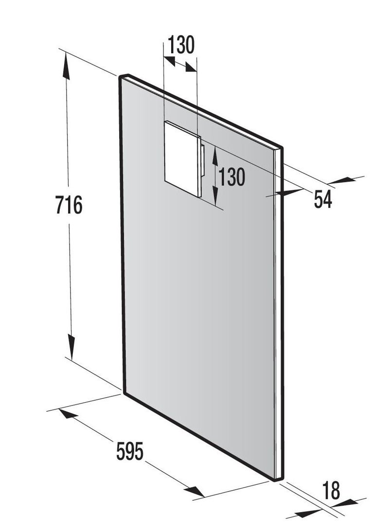Gronje Door for built-in dishwashers 60 cm - Image 2