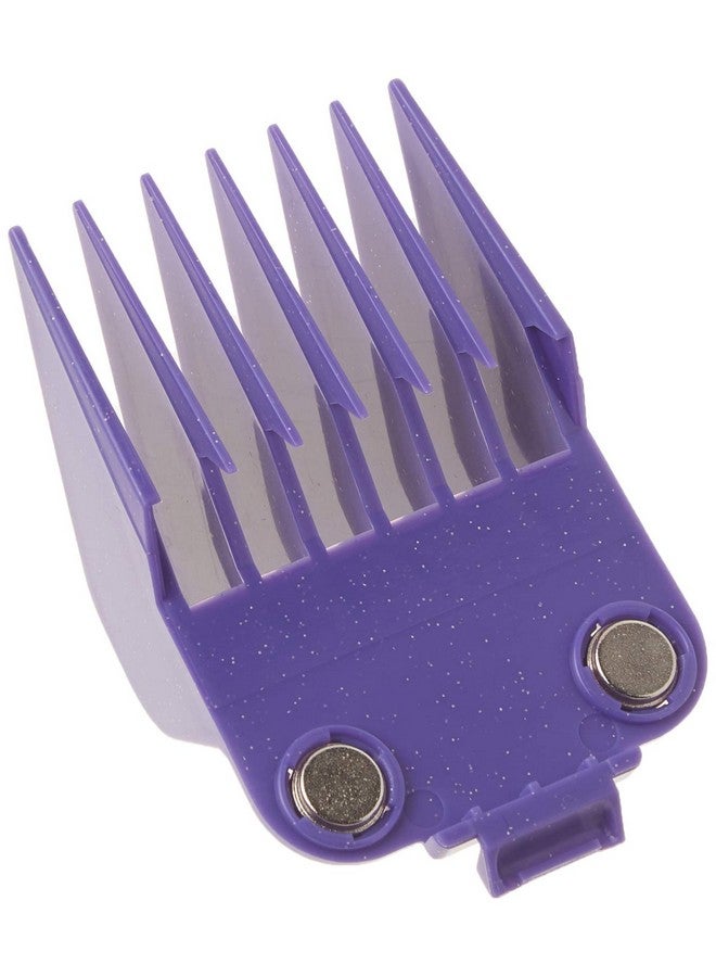 Andis 01415 Master Dual Magnet Large Comb Set - Crafted with High-Grade Metal, Contains 4 Different Size Combs - Providing a Comfortable & Snag-Free Experience - Purple - Image 4