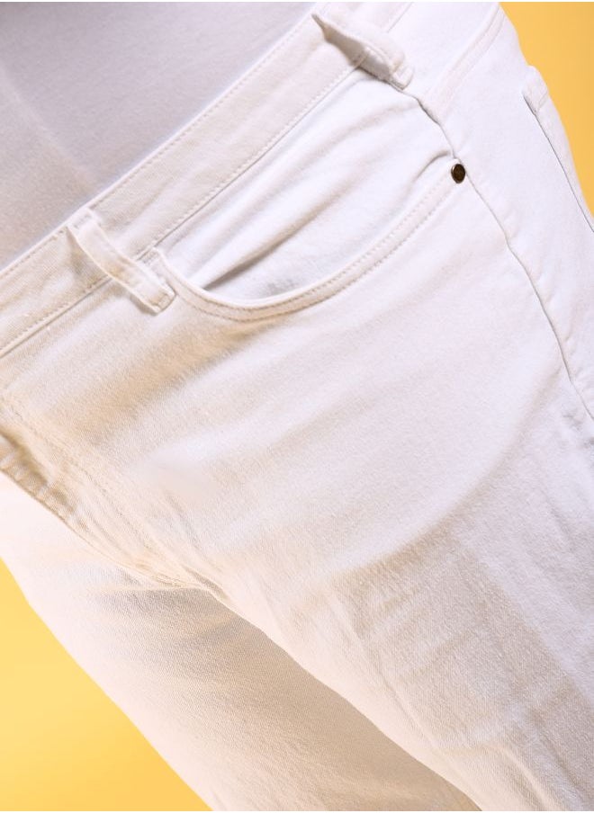 HARDSODA Men Plus Size Slim Fit Solid Mid-Rise Stretchable Jeans  - Image 4