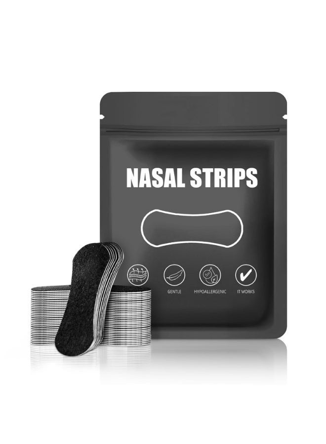 شرائط أنف للتنفس، مقاومة للزيت والعرق، للأداء الرياضي والنوم، توسيع فوري للممرات الأنفسية، لطيفة وآمنة للحساسية عبوة 30 قطعة - Image 1