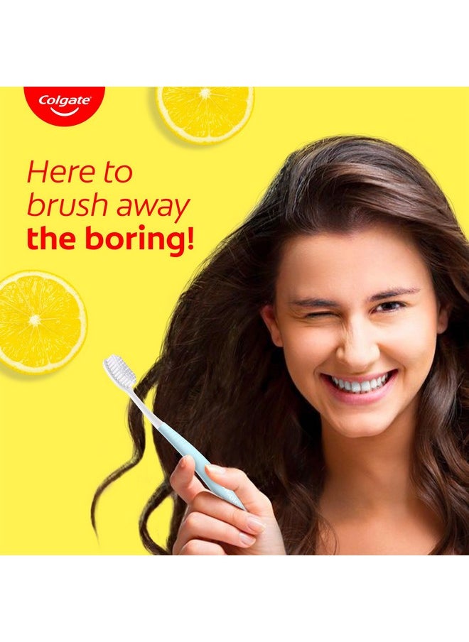 Colgate - Lemon Fresh Gel Toothpaste | Tooth Paste Fights Yellowness Of Teeth | Colgate Paste Toothpaste With New Fresh Flavor (120Gm) - Image 1