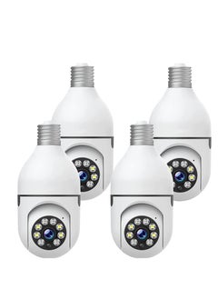 4 Pcs Light Bulb Camera