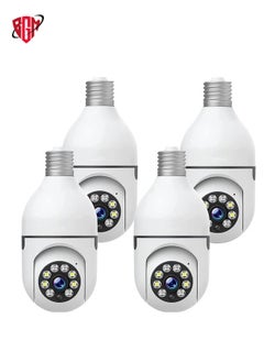 4 Pcs Light Bulb Camera