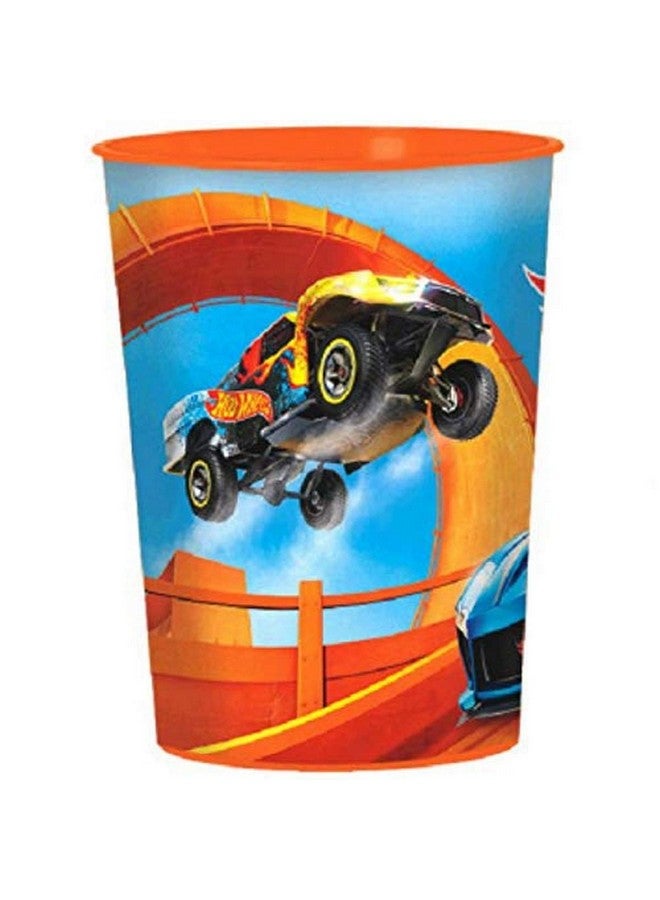 Amscan Hot Wheels Wild Racer Cup Party Favor Multicolor 16 Ounces - Image 2
