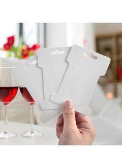Coopay 150 Pieces Hair Clip Display Cards Hair Bow Display Holder Rectangle Hair Barrettes Jewelry Hair Accessories Display And Organizing White Paper Cards 41/4 X 23/4 Inches  - Image 4