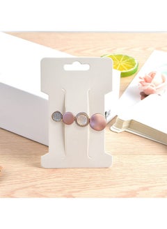 Coopay 150 Pieces Hair Clip Display Cards Hair Bow Display Holder Rectangle Hair Barrettes Jewelry Hair Accessories Display And Organizing White Paper Cards 41/4 X 23/4 Inches  - Image 5