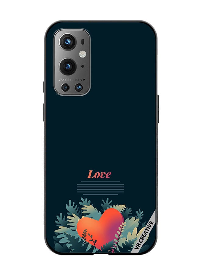 VR CREATIVE Protective Case Cover For OnePlus 9 Pro Love Design Multicolour - Image 1