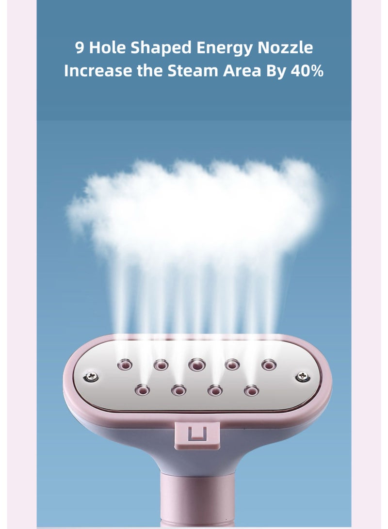 الديار كاوية بخار كواية بخار احترافية، بخار قائم بقدرة 2000 واط للملابس، 10 مستويات لضبط البخار، خزان مياه بسعة 2 لتر، بخار سريع في 30 ثانية - Image 4