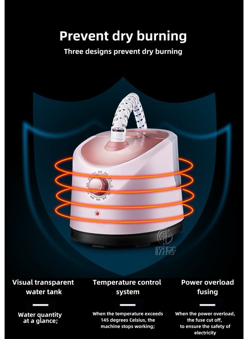 الديار كاوية بخار كواية بخار احترافية، بخار قائم بقدرة 2000 واط للملابس، 10 مستويات لضبط البخار، خزان مياه بسعة 2 لتر، بخار سريع في 30 ثانية - Image 5